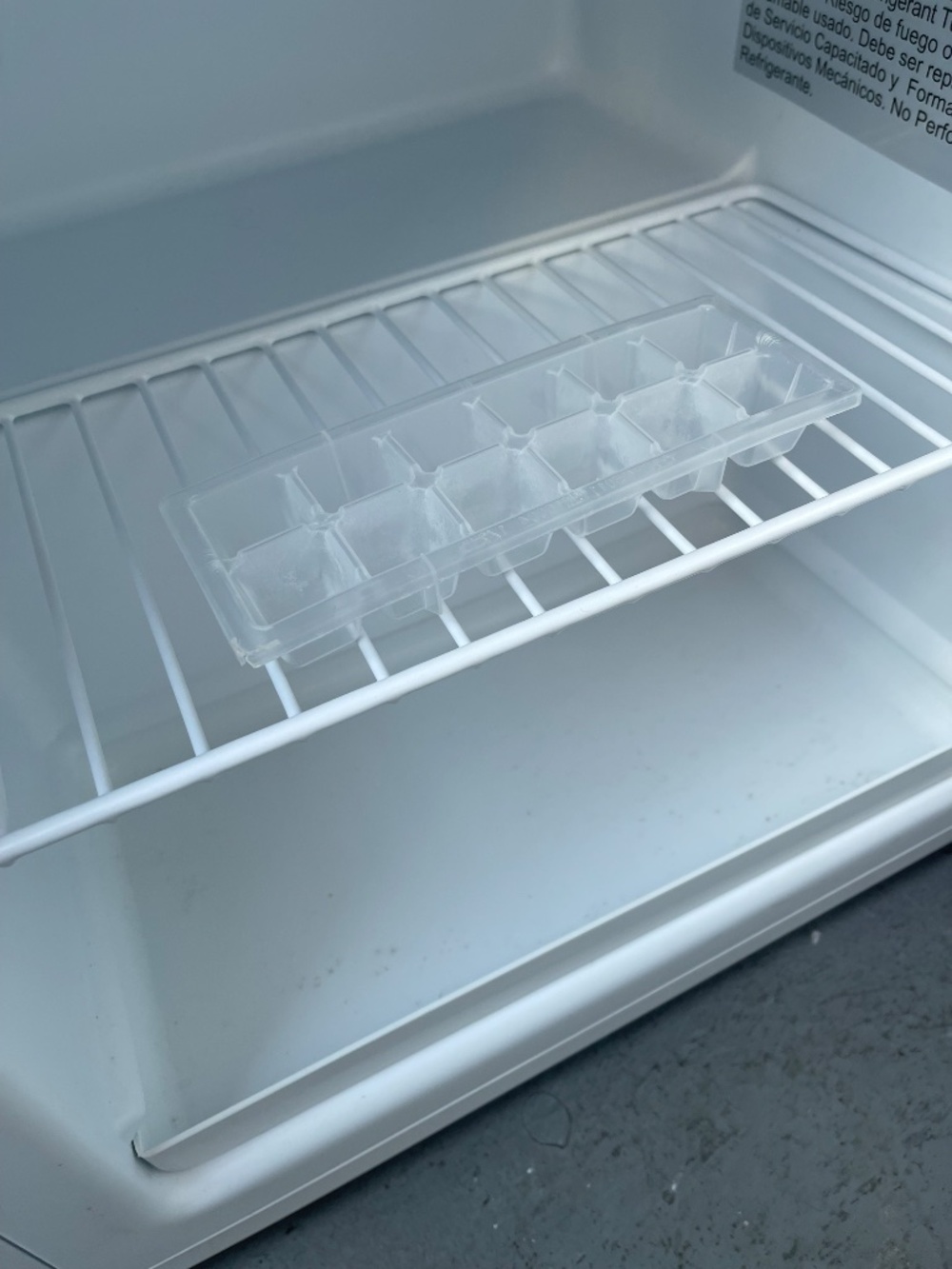 White Compact Mini Freezer - Picture 6 of 11